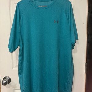 Under Armour Blue Short Sleeve Tech Tee Relaxed Fit